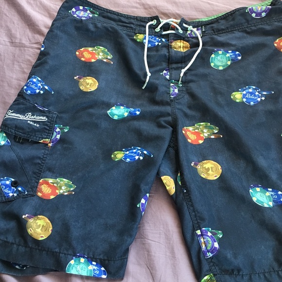 Tommy Bahama Other - Tommy bahama poker chip swim trunks 40 mens shorts